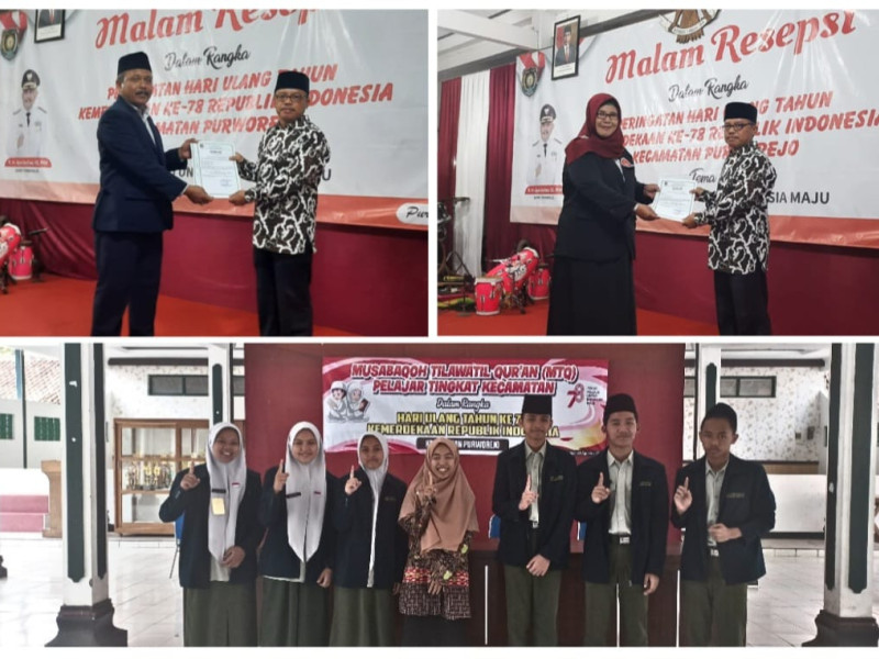 MAN Purworejo Borong Enam Juara 1 MTQ
