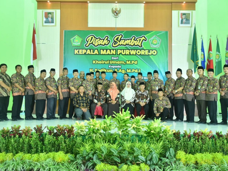 MAN Purworejo Menggelar Acara Pisah Sambut Kepala Madrasah