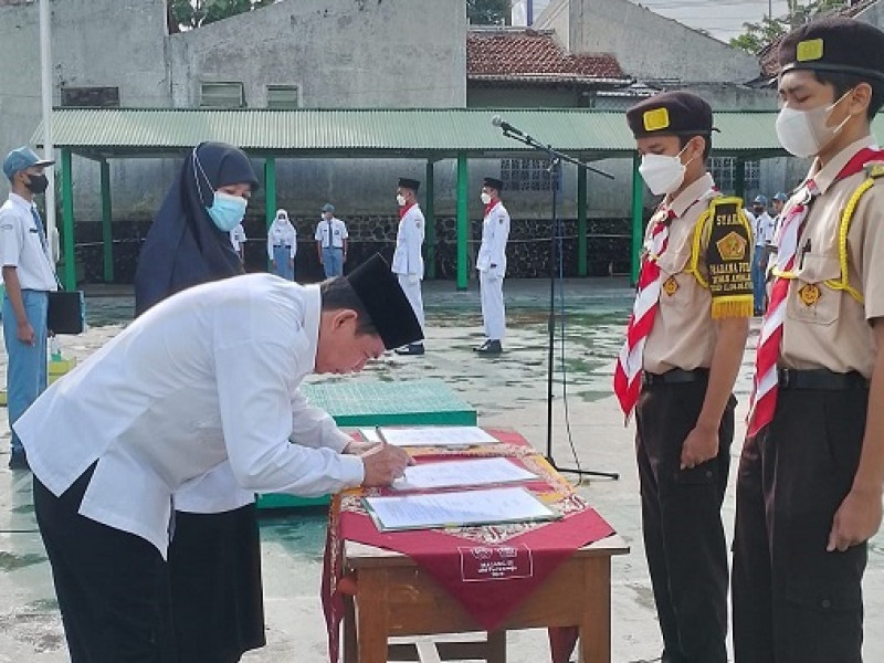 Upacara Pelantikan Paskibra, Dewan Ambalan, PKM dan PMR MAN Purworejo