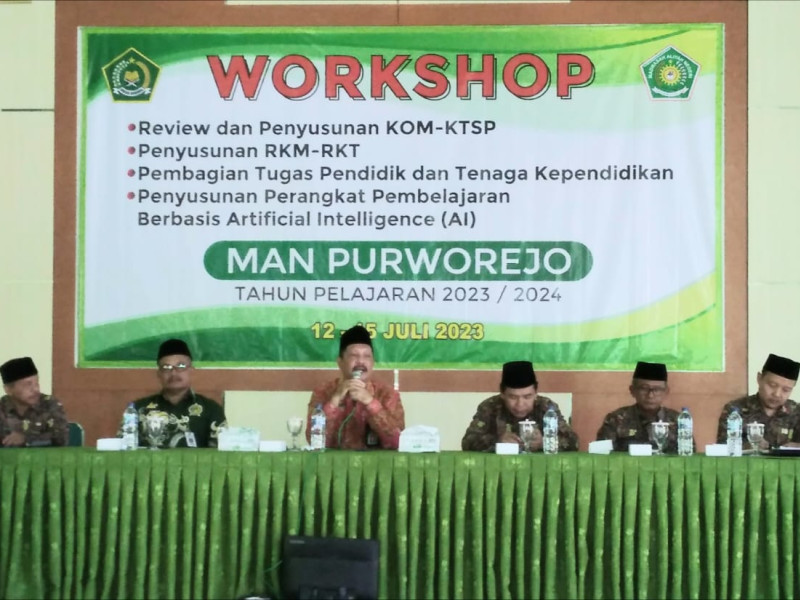 Siapkan Pembelajaran Baru, MAN Purworejo Gelar Workshop