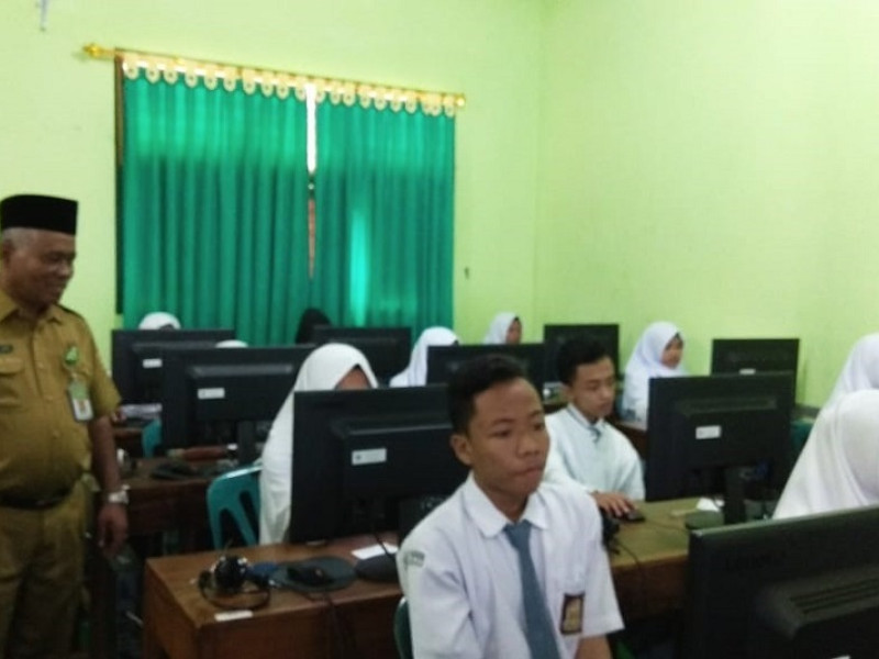 Siswa MAN Purworejo Ikuti TUC UNBK MKKS Kabupaten Purworejo 2019