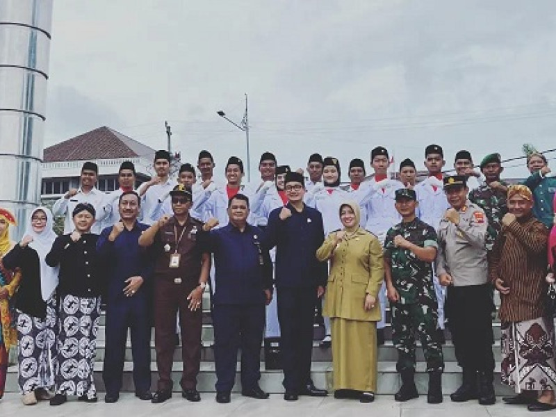 Paskibra MAN Purworejo Sukses Tampil di Upacara HAB Kemenag Kab. Purworejo
