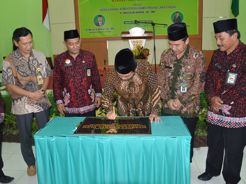 Musholla Nurul Ulum MAN Purworejo Diresmikan